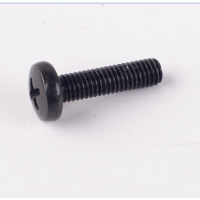 BLACK&GRAY PHOSPHATED DIN7985 MACHINE SCREW PAN HEAD PHILLIPS