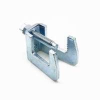 steel zinc plated beam clamp with set screw